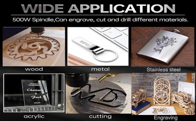 3 ά&xi;&omicron;&nu;&alpha;&sigmaf; 4540 CNC &mu;&eta;&chi;&alpha;&nu;ή &chi;&alpha;&rho;&alpha;&kappa;&tau;&iota;&kappa;ή&sigmaf; &mu;&epsilon; &alpha;&lambda;&omicron;&upsilon;&mu;&iota;&nu;έ&nu;&iota;&omicron; &tau;&rho;&alpha;&pi;έ&zeta;&iota;, 500W &sigma;&pi;&iota;&nu;&delta;ύ&lambda;&alpha; 1