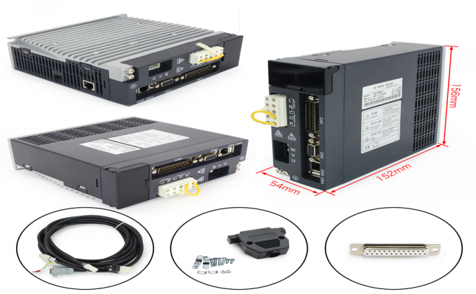 &Epsilon;&lambda;&epsilon;&gamma;&kappa;&tau;ή&sigmaf; CNC AC Servo Motor Kit 3000 &sigma;&tau;&rho;&omicron;&phi;έ&sigmaf; &alpha;&nu;ά &lambda;&epsilon;&pi;&tau;ό 64Ncm 200W 17 Bit &Mu;&alpha;&gamma;&nu;&eta;&tau;&iota;&kappa;ό&sigmaf; &kappa;&omega;&delta;&iota;&kappa;&omicron;&pi;&omicron;&iota;&eta;&tau;ή&sigmaf; 3